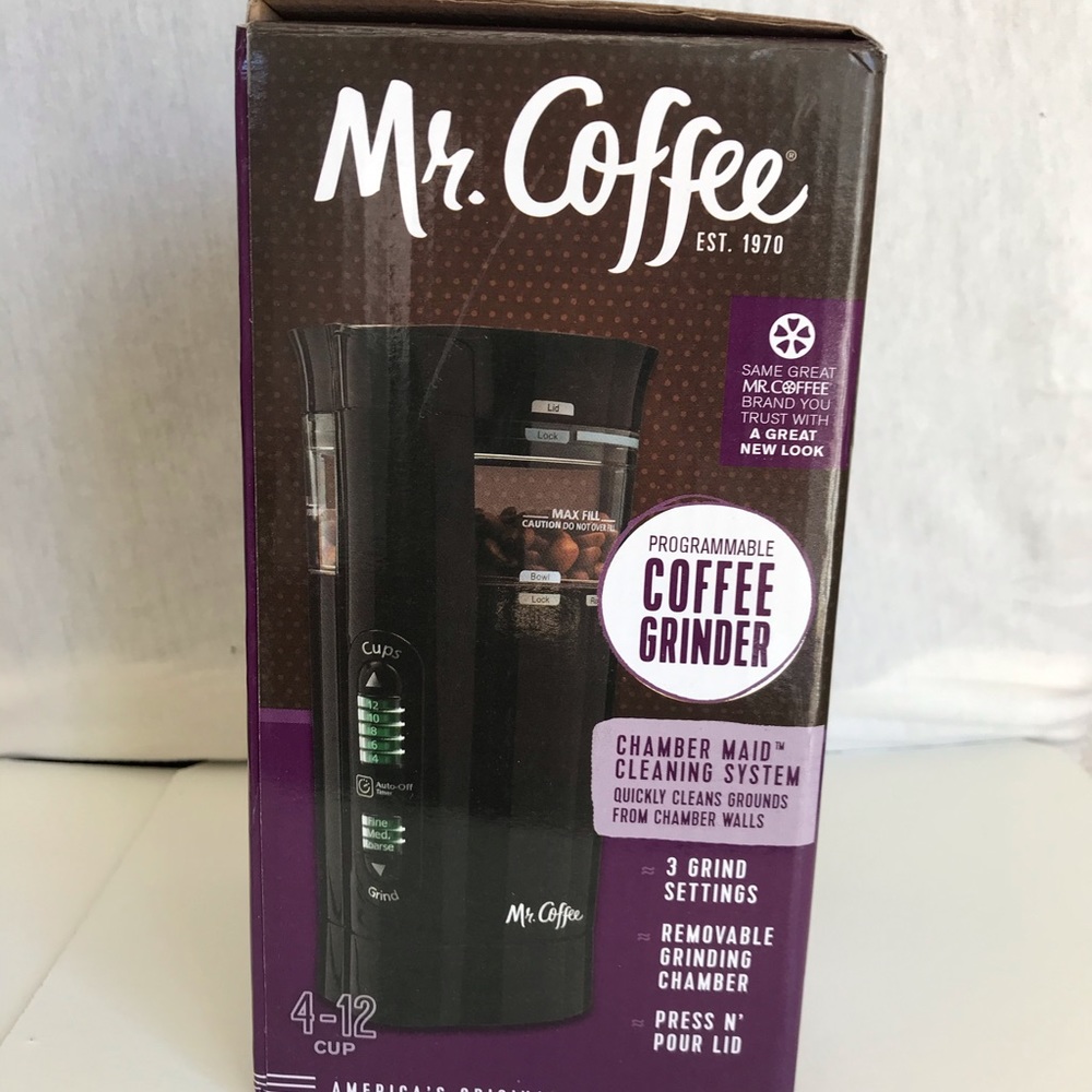 Mr. Coffee coffee grinder